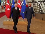 Cumhurbaşkanı Erdoğan, AB Konseyi Başkanı ve AB Komisyonu Başkanı ile görüştü